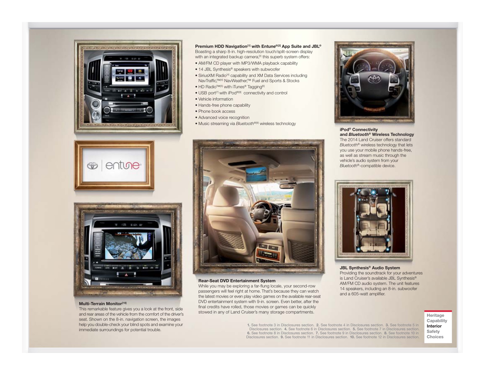 2014 Toyota Land Cruiser Brochure Page 11
